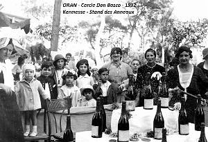 Oran - Cercle Don Bosco - Kermesse - Stand des Anneaux - 1932